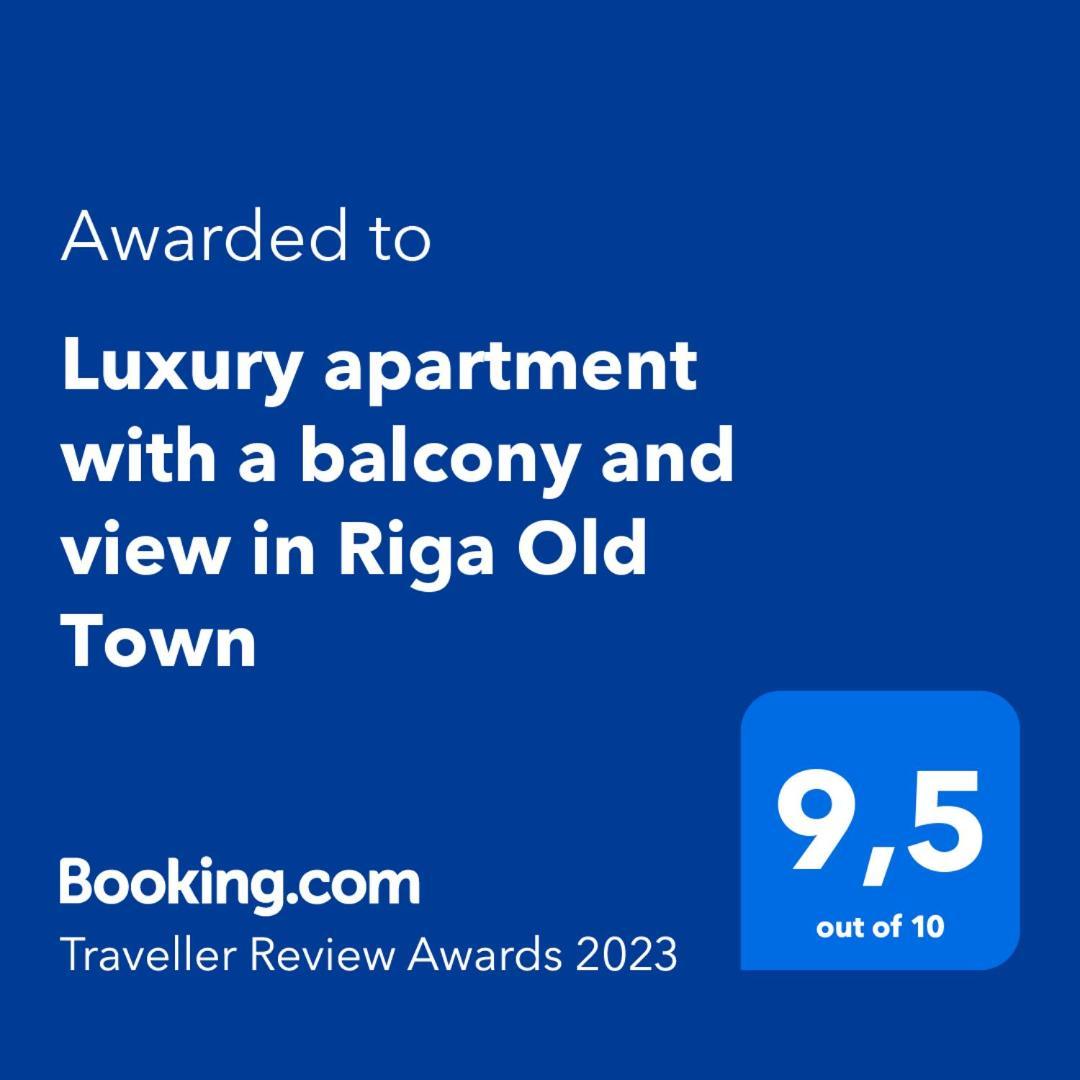 Luxury Apartment With A Balcony And View In Riga Old Town Esterno foto